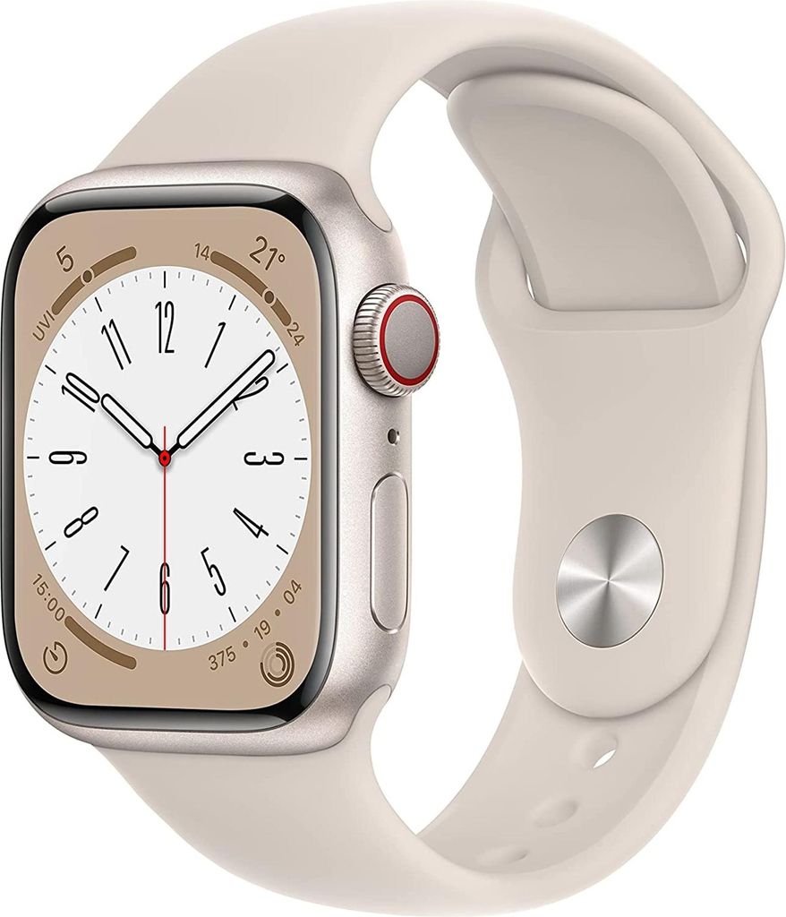 Apple Watch Series 8 [GPS + Cellular, inkl. Sportarmband Produktbild 