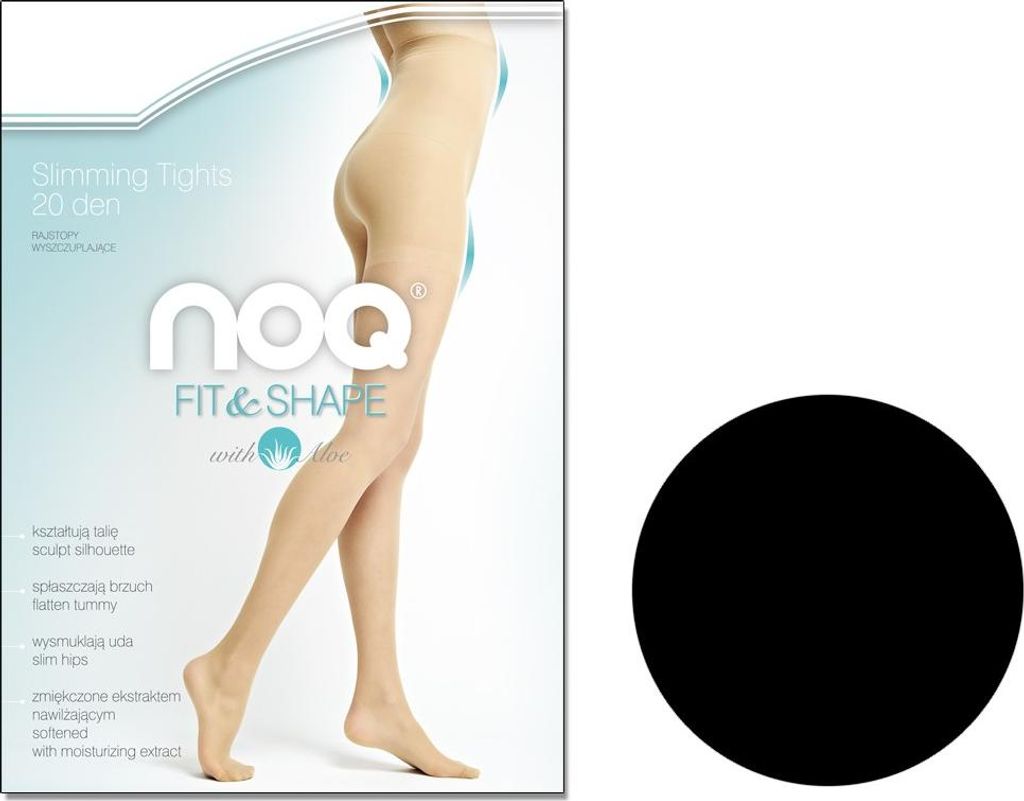 Schlankheitsstrumpfhose Slimming 20 DEN Nero 2
