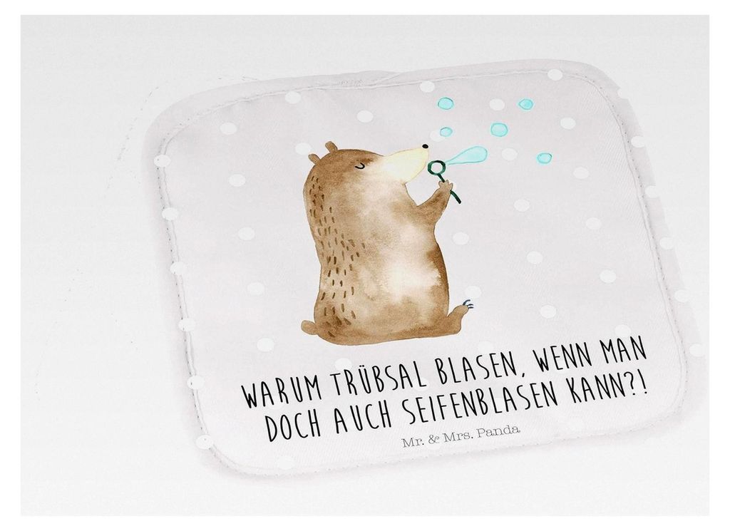 2er Set Topflappen Bär Seifenblasen