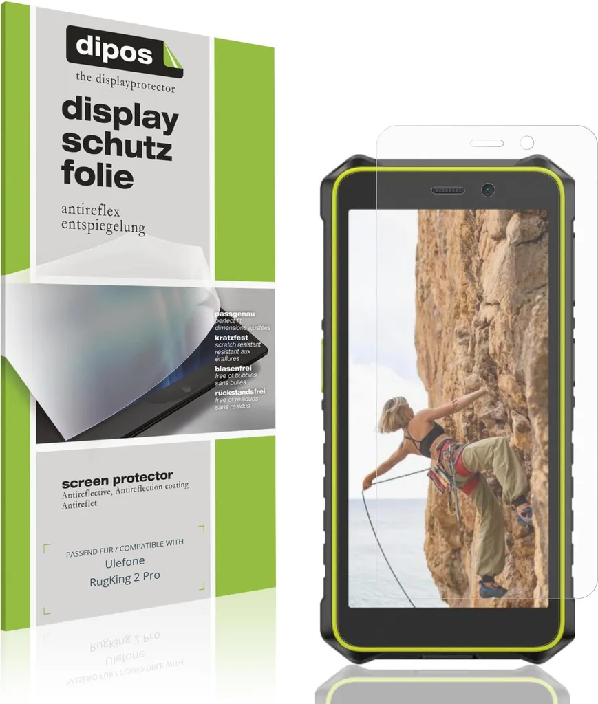 Pellicola Protettiva per Ulefone Armor X7 Pro Protezione opaco Vetro Flessibile
