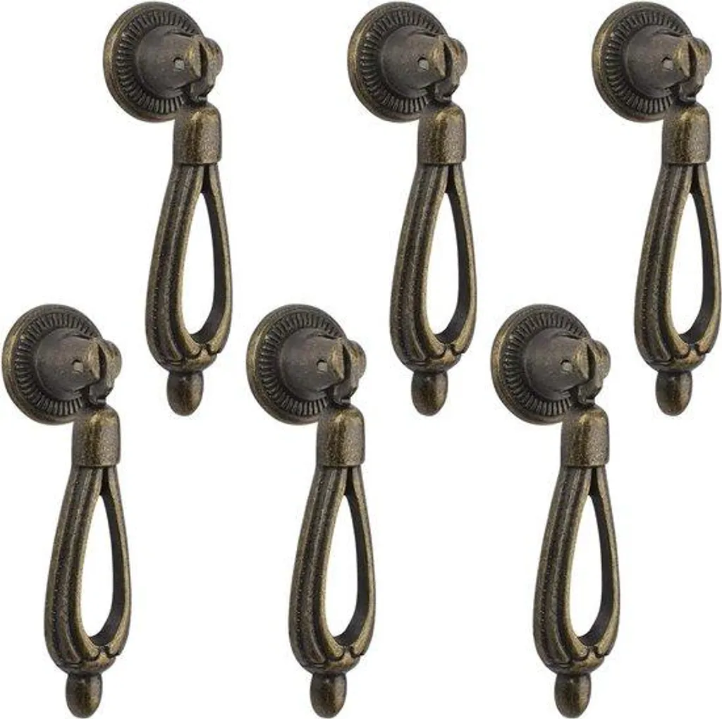Restaurez vos meubles avec ces poignées bronze vintage porte-étiquettes