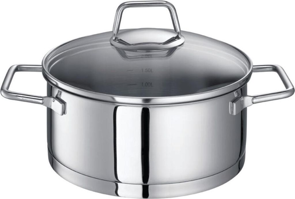 Schulte-Ufer Wega, 64006-16 Bratentopf, 16 cm, Edelstahl, Produktbild 