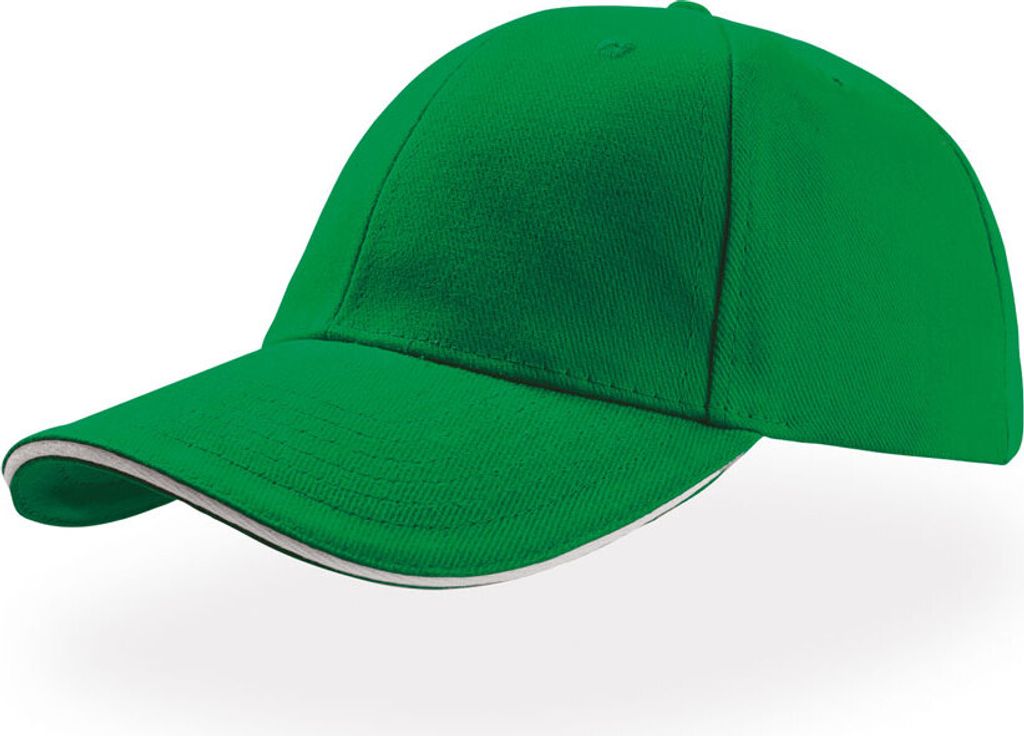 Atlantis | Liberty Sandwich Cap / Kappe / Mütze / Hut - Farbe: Green/White - Größe: One Size