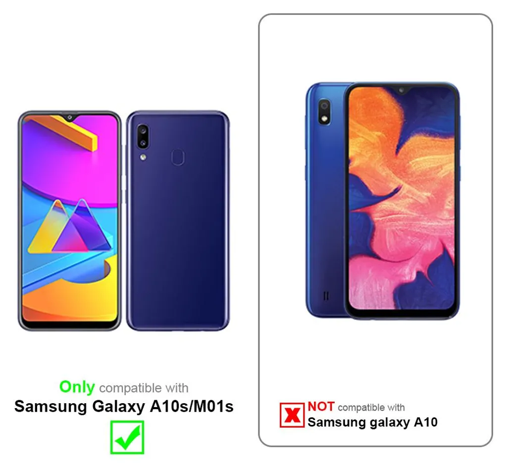 Cadorabo cover per Samsung Galaxy A10s / M01s cover protettiva in turchese cellulare cover TPU silicone case Case - 2