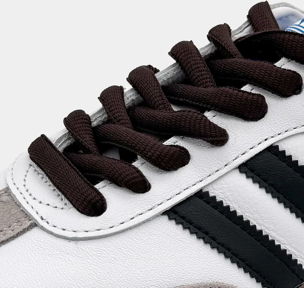 Schnürsenkel Rund Oval SB Laces Round Oval runde Senkel Dark Brown - 120 cm
