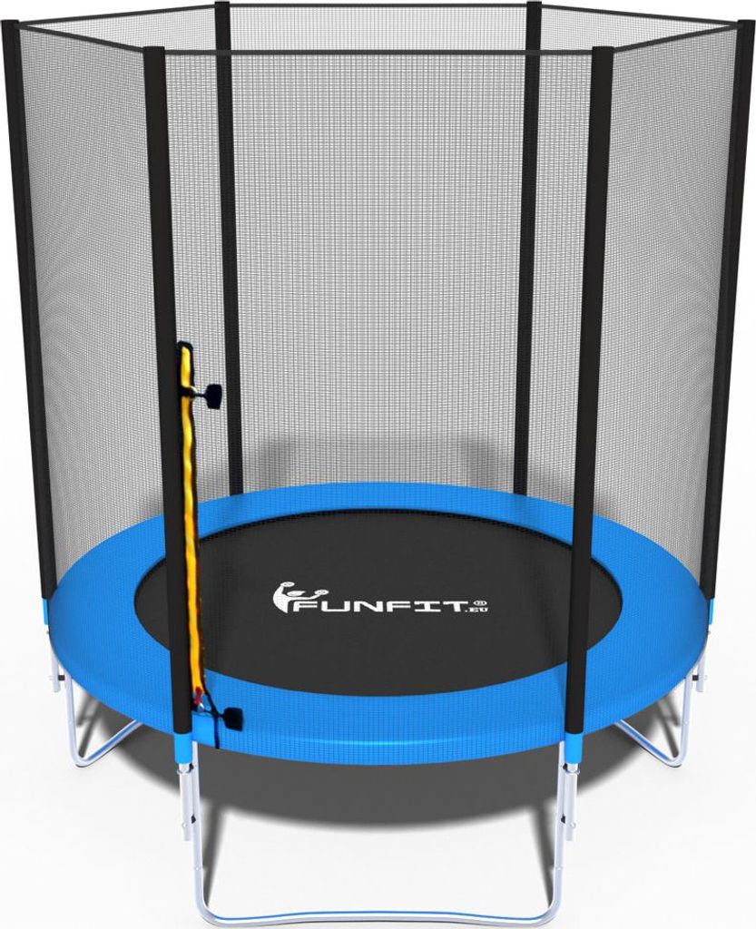 Trampolina ogrodowa dla dzieci 6FT 183cm FUNFIT z siatką Zdjęcie produktu 