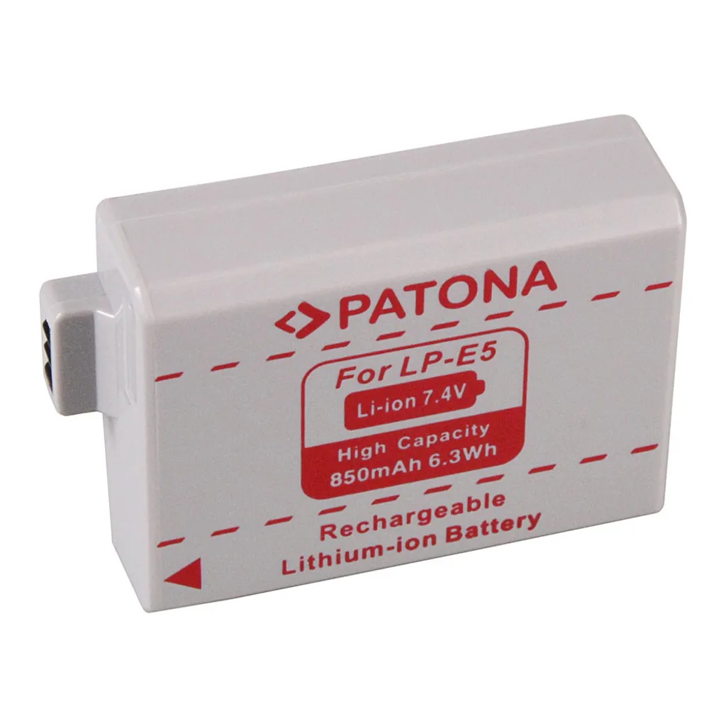 Batterie de remplacement LP-E5 compatible avec reflex Canon EOS série 450D - 9