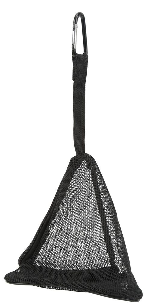 Camping-Trockennetz, zum Aufhängen im Freien, dreieckiger Aufbewahrungsnetz-Organizer für Geschirr, Lebensmittel, Gemüse, S 5,9 Zoll