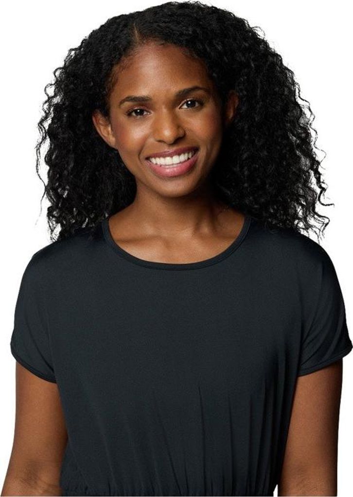 COLUMBIA Chill River SS Dress BLACK BLACK XS