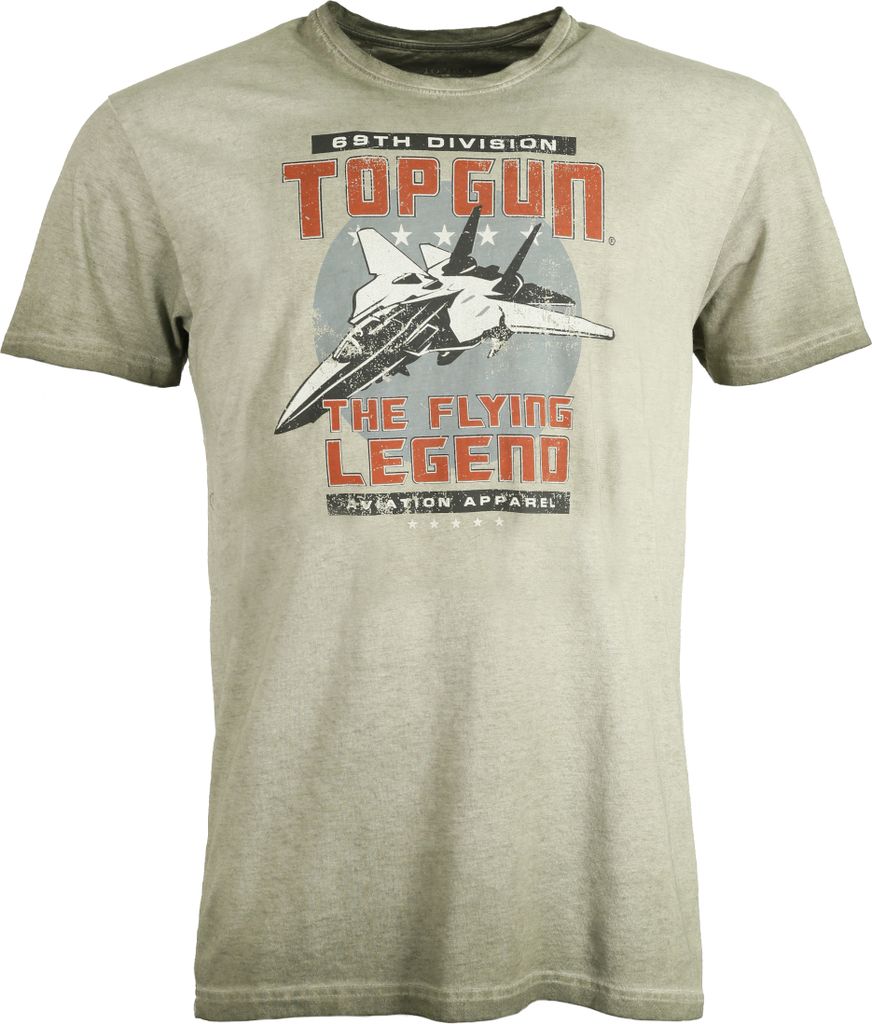 Top Gun T-Shirt TG20201035 Herren olive 3XL