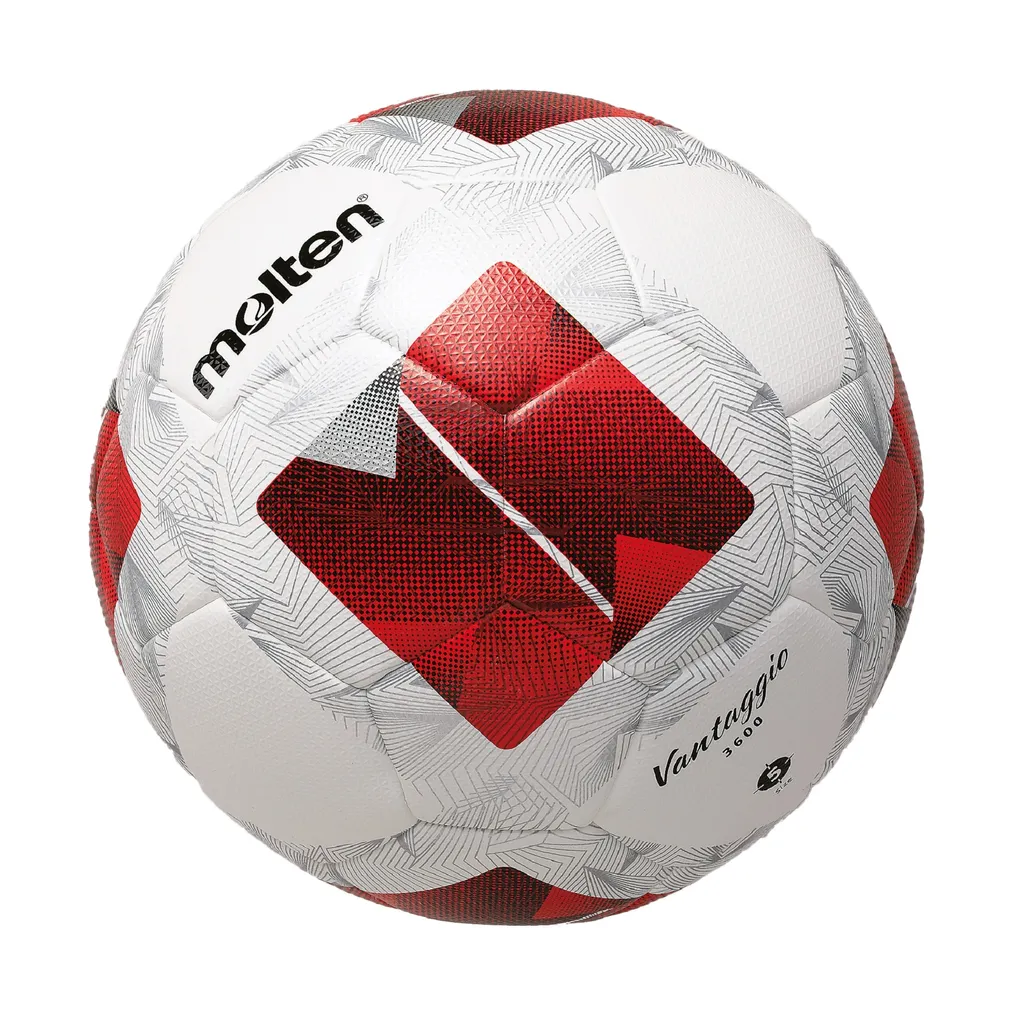 Ballon de foot Molten F5N3600-R robuste qui garde son gonflage et sa forme
