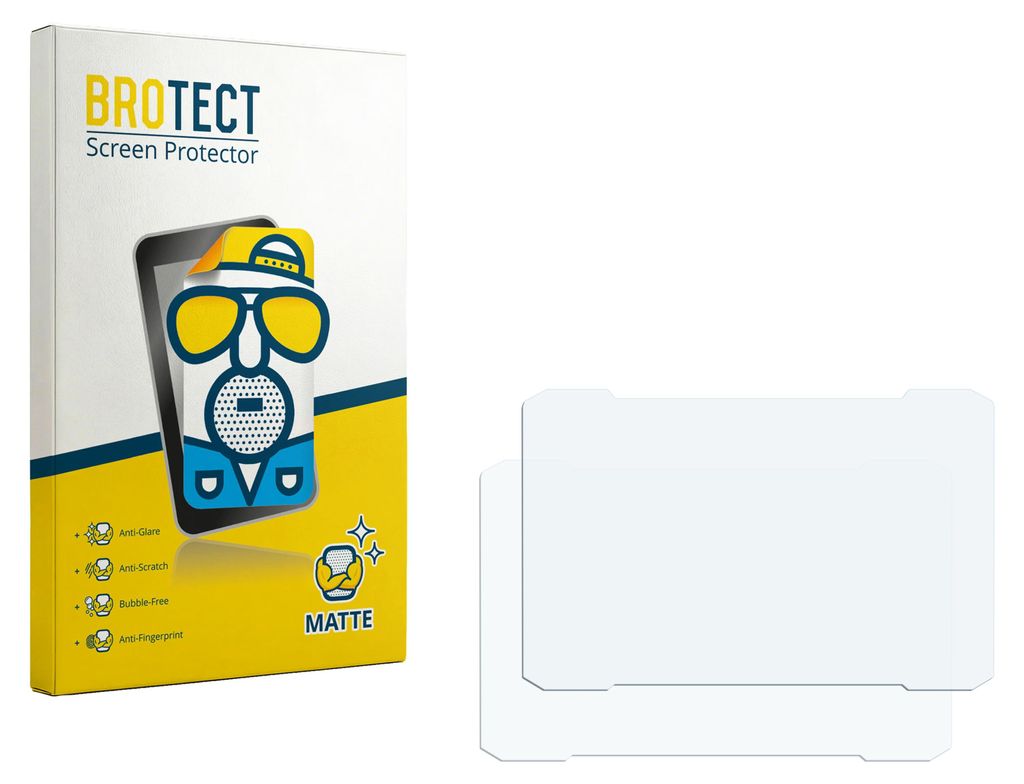 2x BROTECT Schutzfolie für Newland Speedata SD100 Orion / Orion II Displayschutz Displayschutzfolie Folie Matt Entspiegelungsfolie