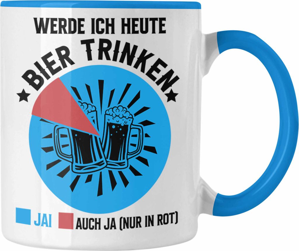Trendation - Bier Trinker Tasse Geschenk Kaffeetasse mit Produktbild 