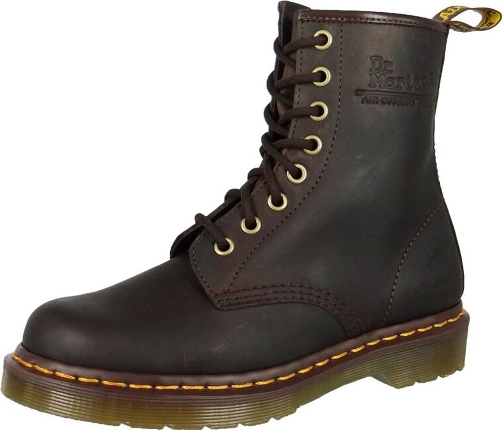 Dr. Martens Crazy horse 8 eye boot Schnürstiefel Braun in Gr. 36