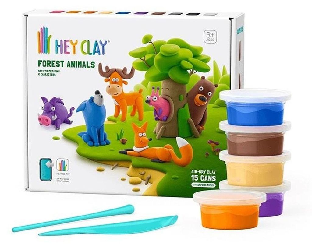 Hey Clay Zwierzęta Leśne HCL15022 - Kreatywna masa Obrázok produktu 