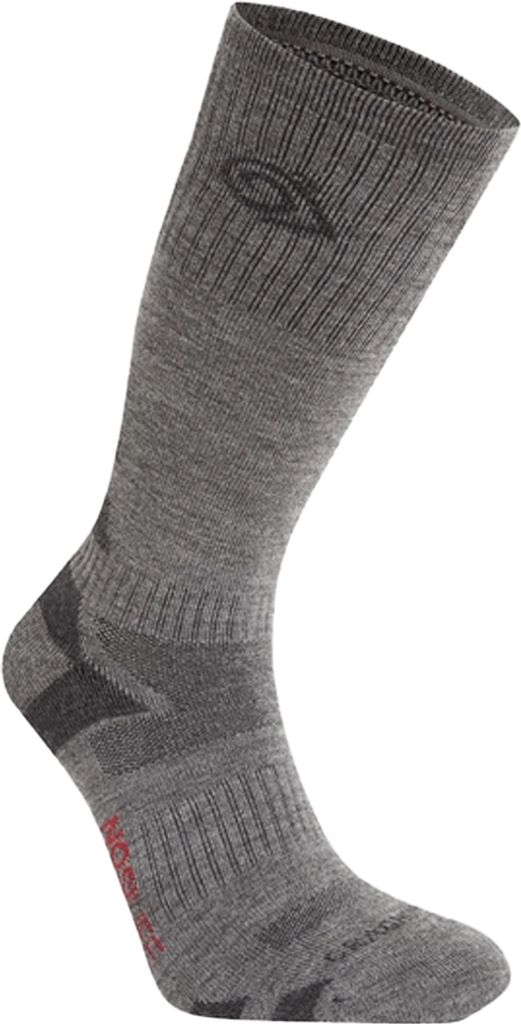 Craghoppers - Socken Insektenabwehr für Herren/Damen Unisex - Advent CG2151 (39,5 EU - 42 EU) (Küsten Grau/Schwarzer Pfeffer)