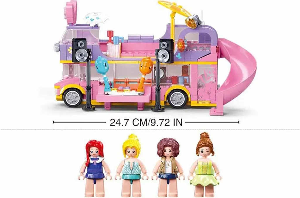 Sluban M38-B1165 Toy Constructor 412 Pièces avec Briques Haute Précision