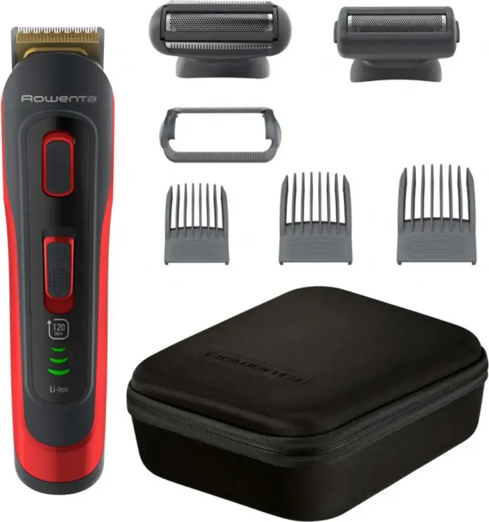 Rowenta TN9400F4 Tondeuse étanche avec lames Titanium et autonomie Li-Ion