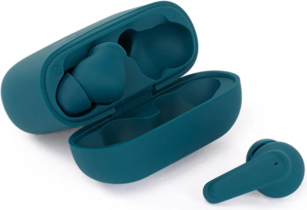 Casque Bluetooth Sencor SEP avec micro intégré et design bleu sinistre