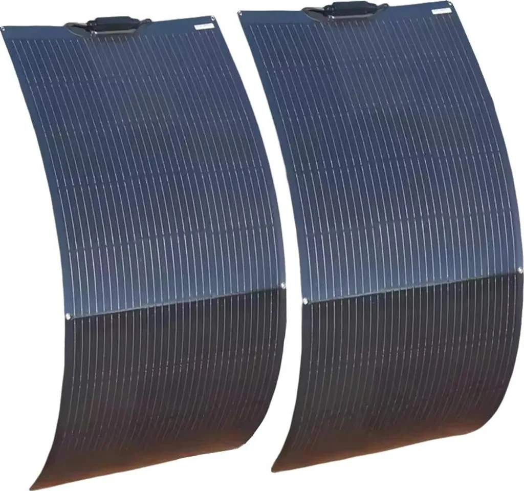Panneau solaire flexible 300W : la solution pour toits courbés kit 2x150W