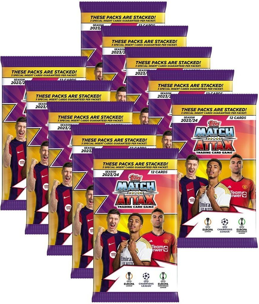 Liga Mistrzów 2023/24 - Karty kolekcjonerskie - 10 Zdjęcie produktu 
