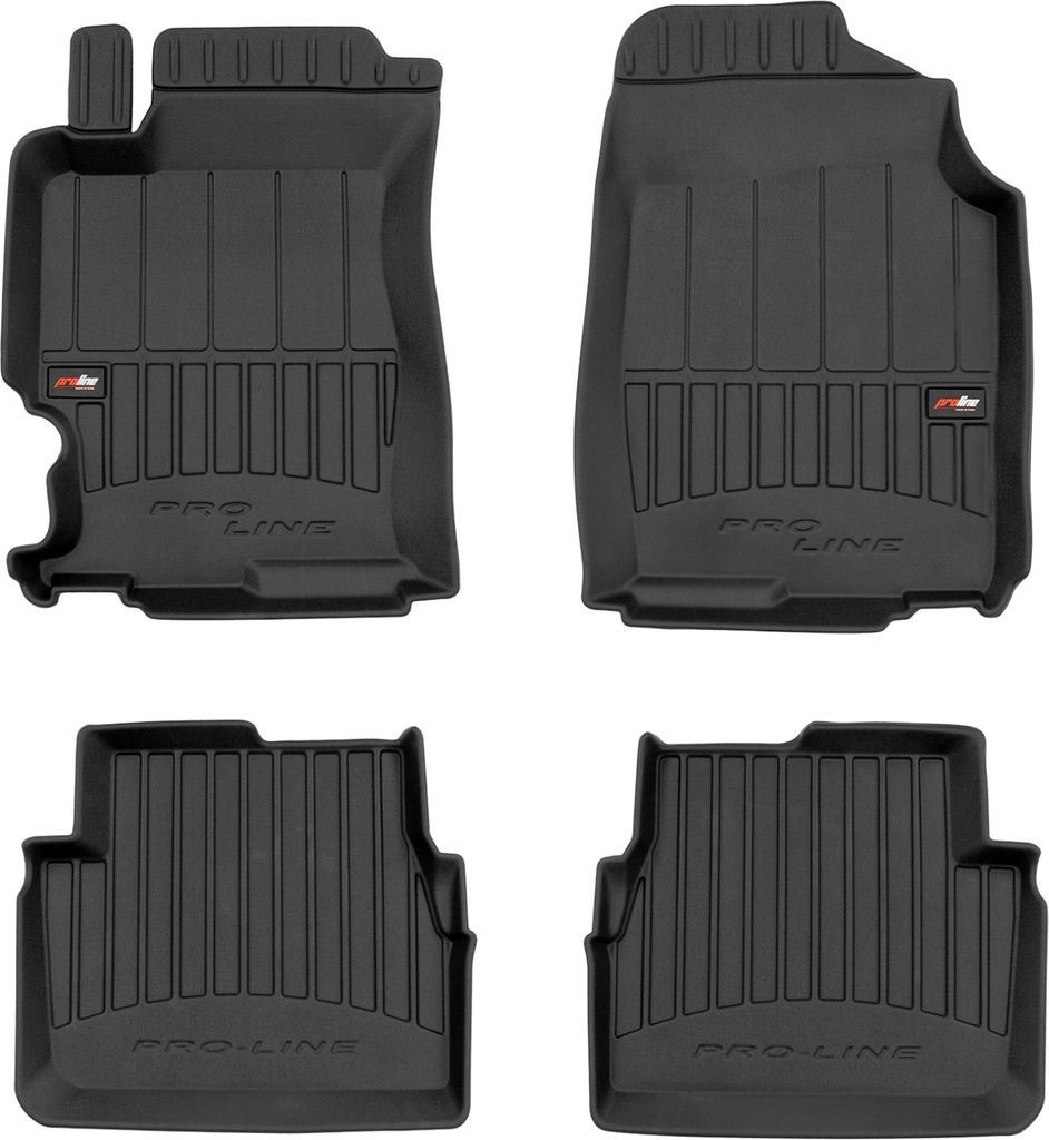 FROGUM Gummimatten Autofussmatten für Mazda 6 I 2002-2007