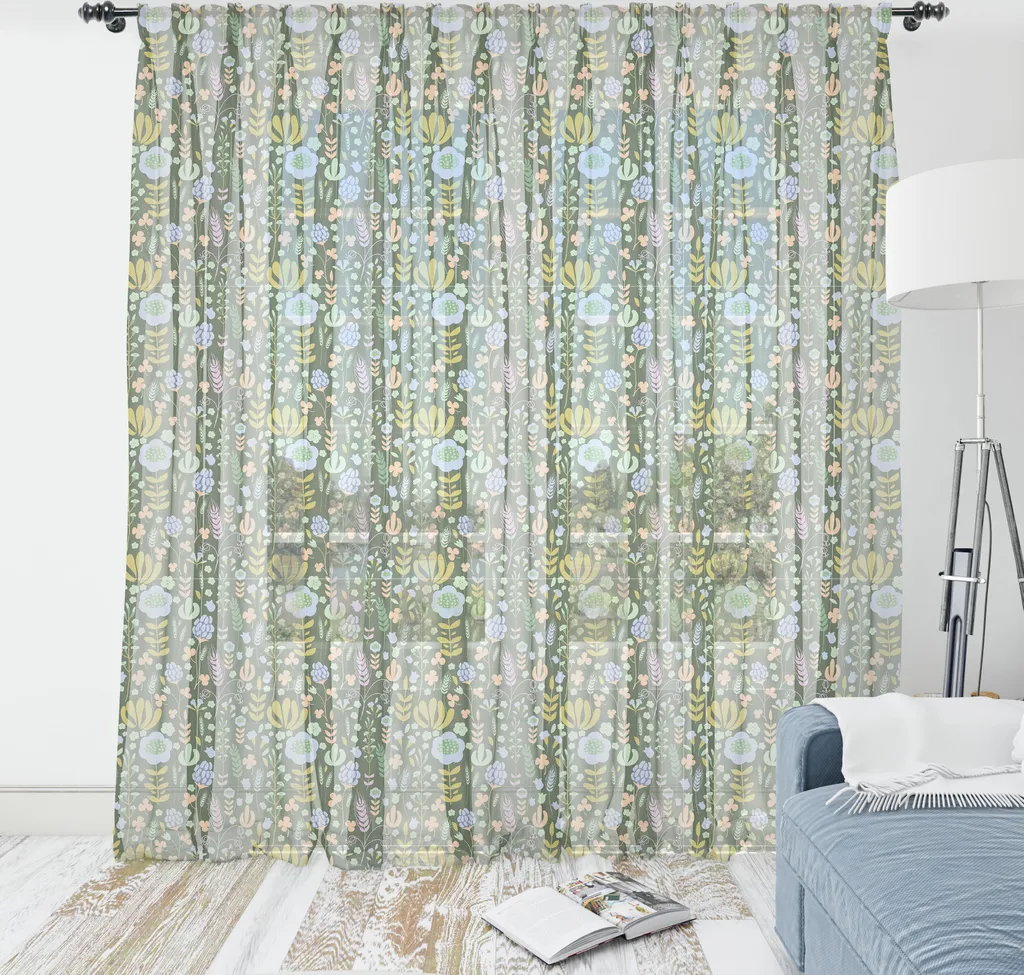 Arazzo Zen Abakuhaus Fiori Primavera 274cm - Relax e Natura in Casa
