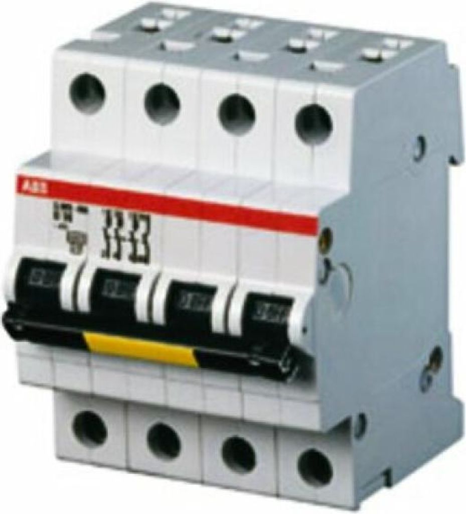 Stotz-Kontakt S203-B16NA , Sicherungsautomat B-Char., 6 kA, 16 A, 3P+NA , 2CDS253103R0165