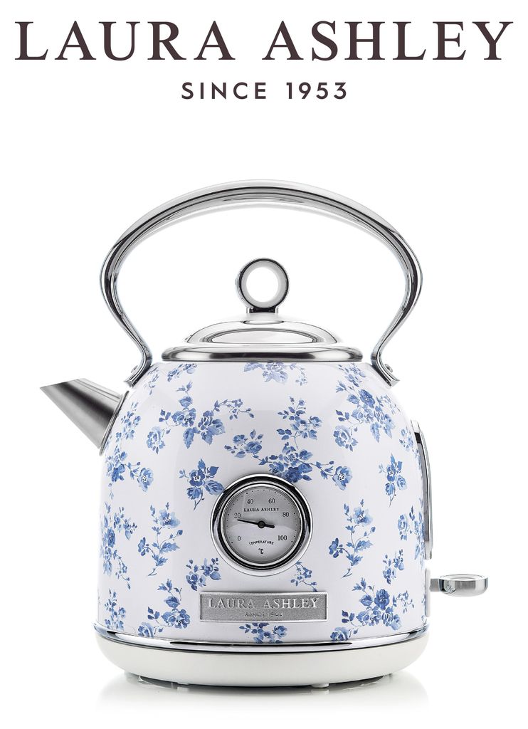 Laura Ashley Wasserkocher 1,7 l 3000 W – Temperaturanzeige Produktbild  KI-generiertes Bild