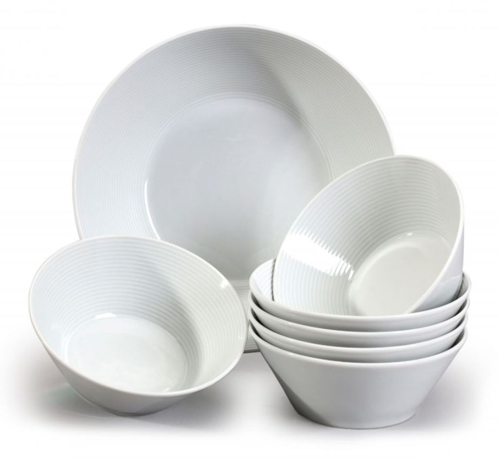 Thun 1794 Lea, kompotová souprava, bílá, porcelán, 7 d., Obrázek produktu 