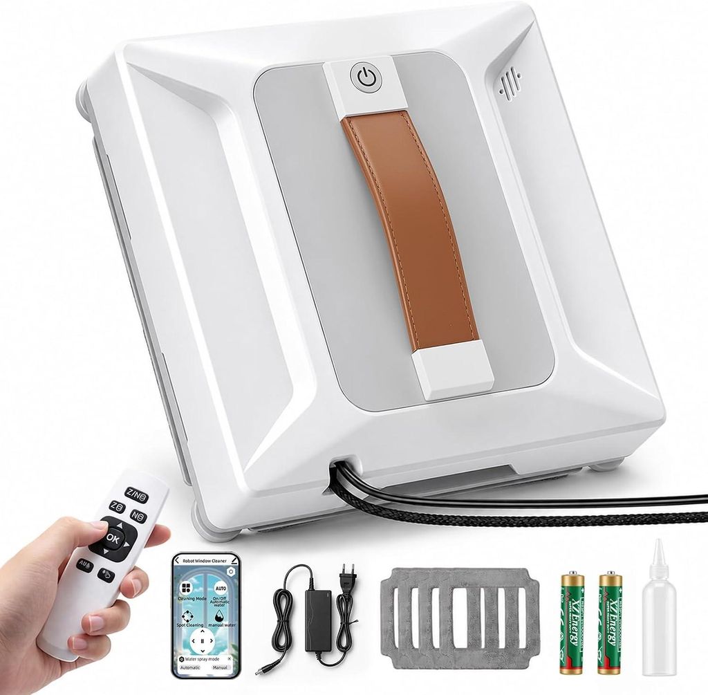 Fensterputzroboter, Fenstersauger, 72W 6000Pa Produktbild 