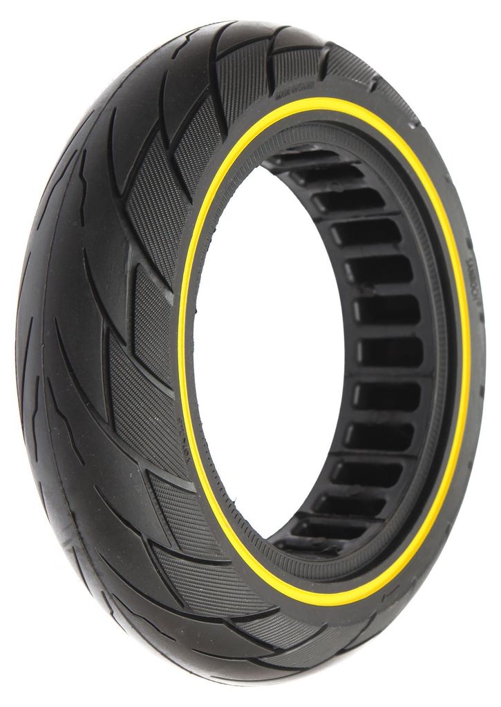 Pneumatico 10X2.50 (60/70-6.5)PoliuretanoYELLOW LINE ONYX Immagine del prodotto 