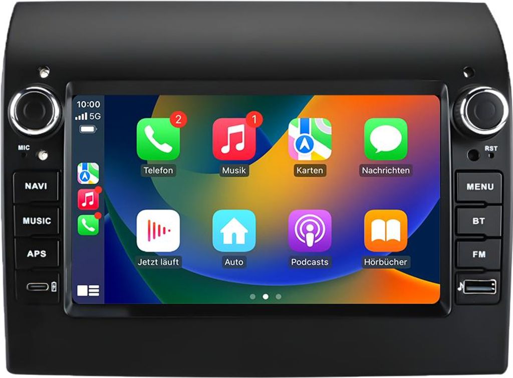 Android Autoradio 7 Zoll 64 GB für Fiat Ducato/Citroen Produktbild 