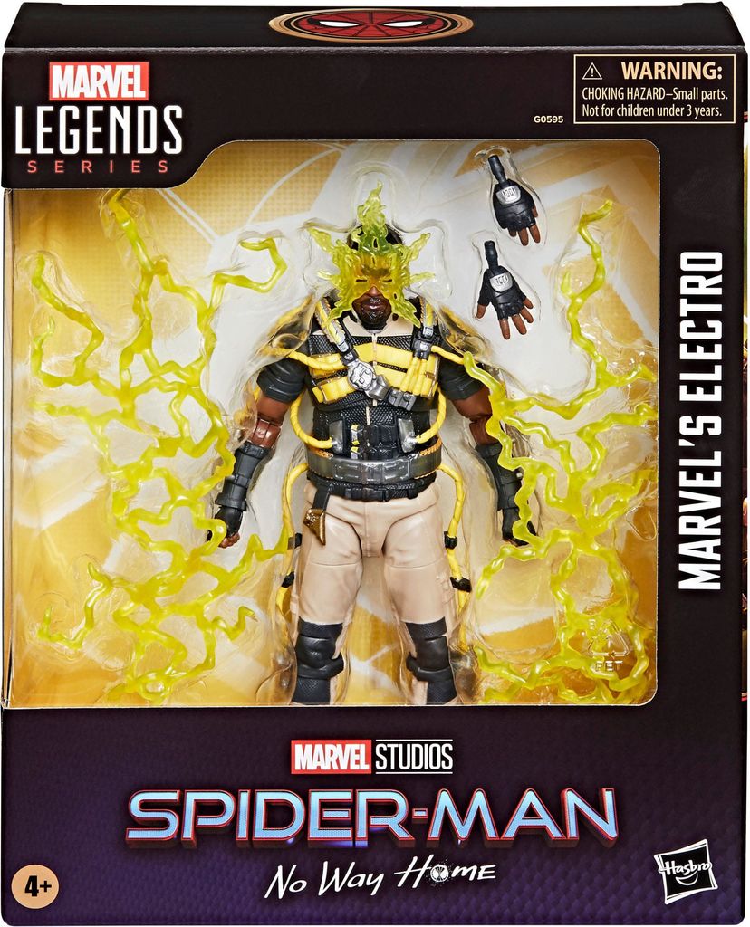 Figurka z serii Marvel Legends: Electro z filmu Zdjęcie produktu 
