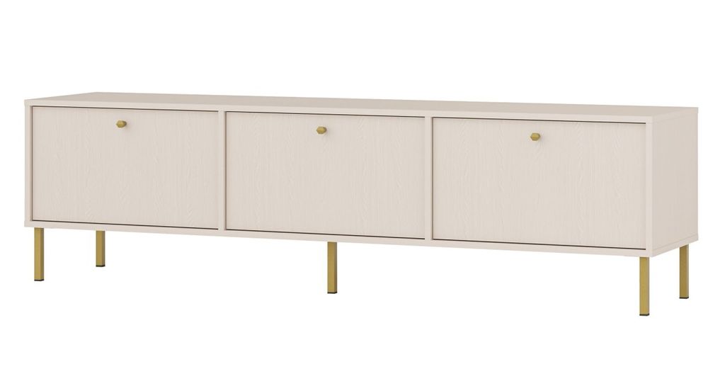 IROS 2 TV-Ständer - Beige / Gold