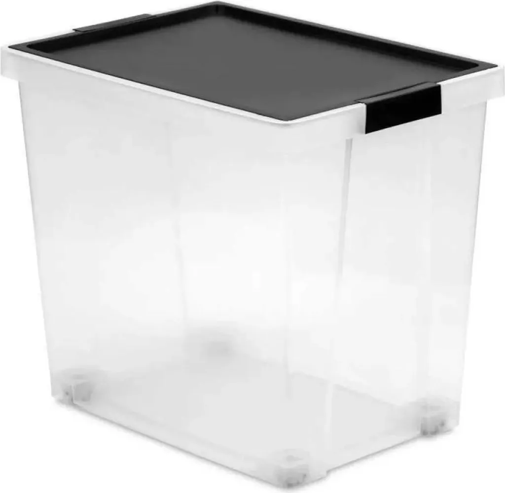 Rangement sous lit et placard : Boîte Tatay 60L Transparent Nouvelle