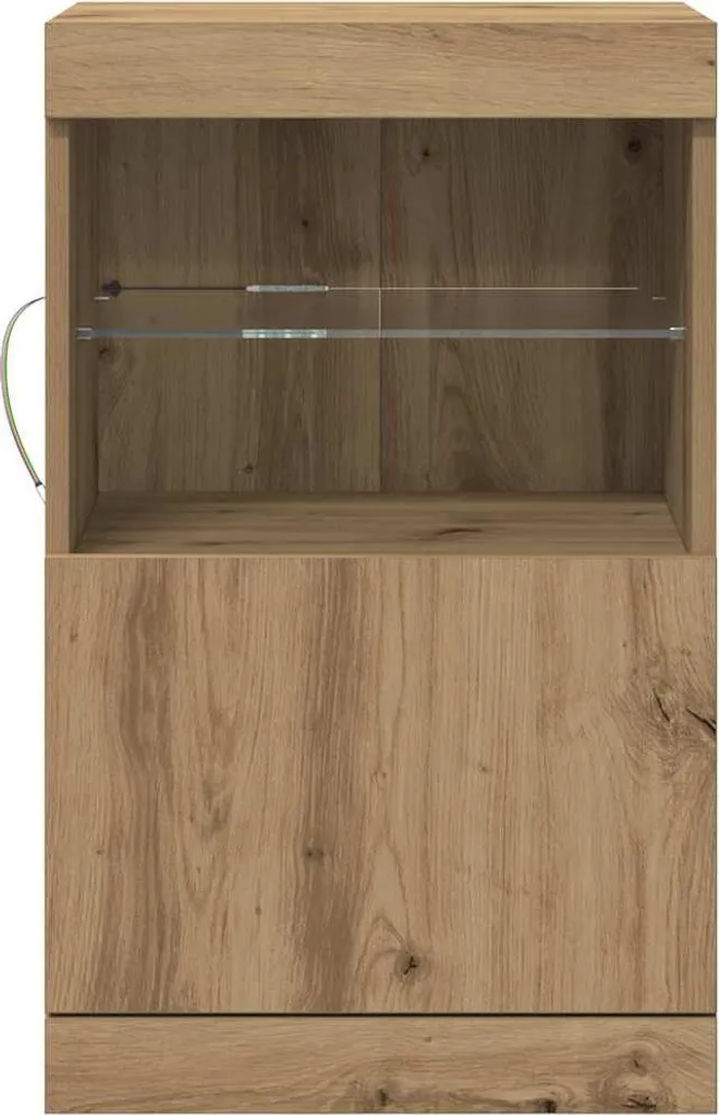 Sideboard LED Rovere Artisan 41 cm | Arredamento Moderno e Minimal - 6