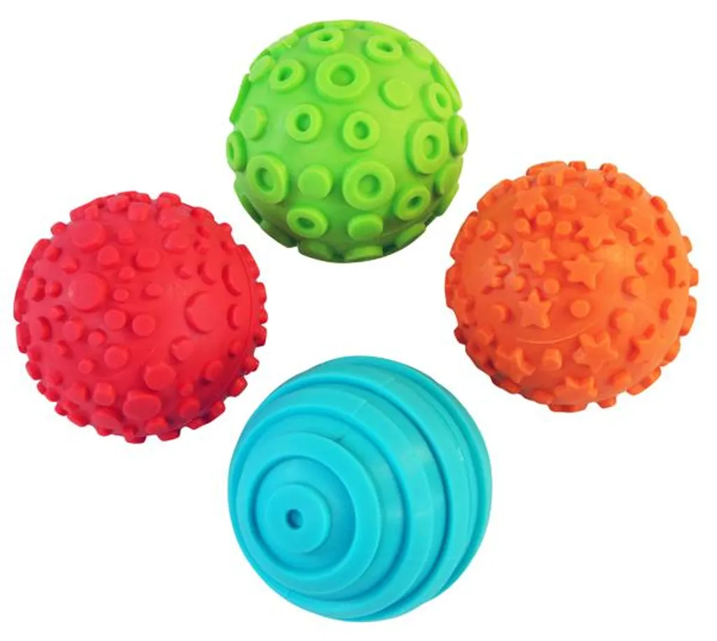 EDUPLAY 370065 Boules de modelage sensoriel - Set de 4 balles d'éveil - 2
