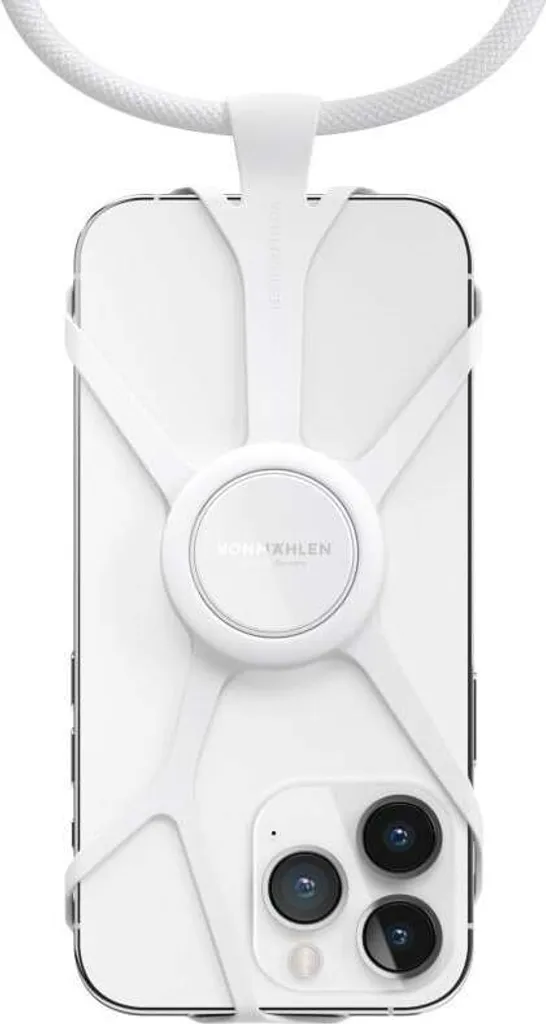 Porte-téléphone Universel Vonmählen Infinity pour Usage Mains Libres Blanc