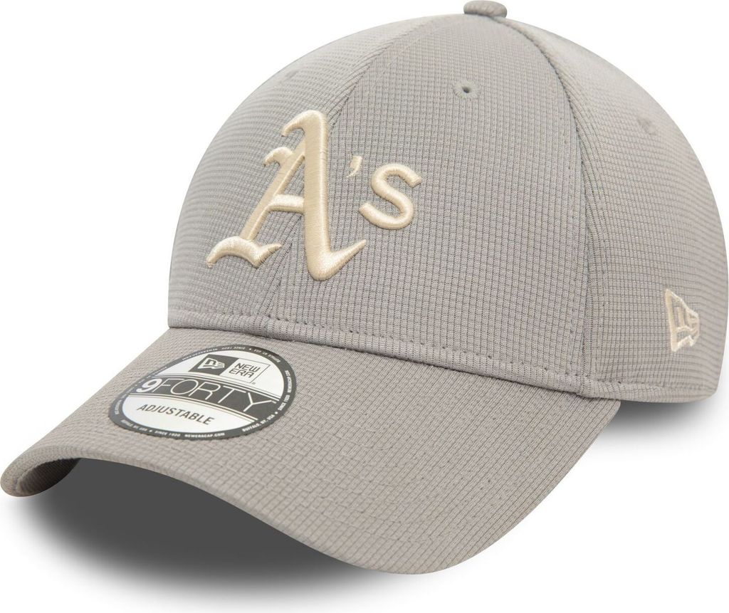 New Era 9Forty Strap Cap - PIVOT KNIT Oakland Athletics grau
