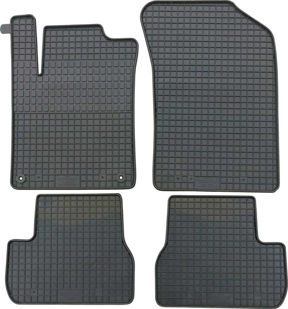 für Citroen C3 ab 12/2009-10/2016 Passform Fußmatten PETEX Produktbild 
