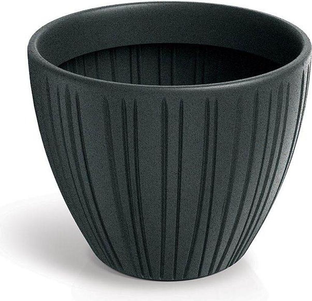 Blumentopf FERO ROUND 48 cm - Farbe: Blei