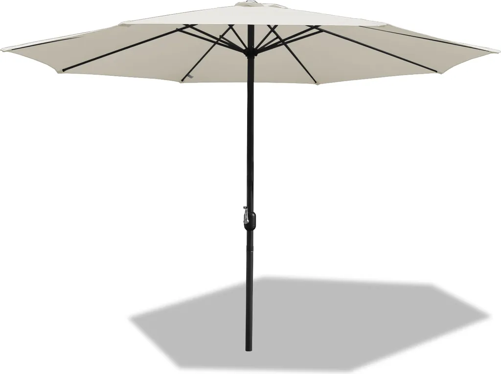 TolleTour Ombrellone 3.5m Beige: Ombra Sicura per Famiglie UV30+