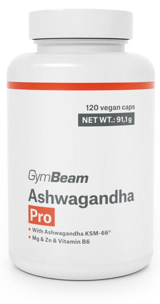 GymBeam - Ashwagandha Komplex PRO 120 Kapseln