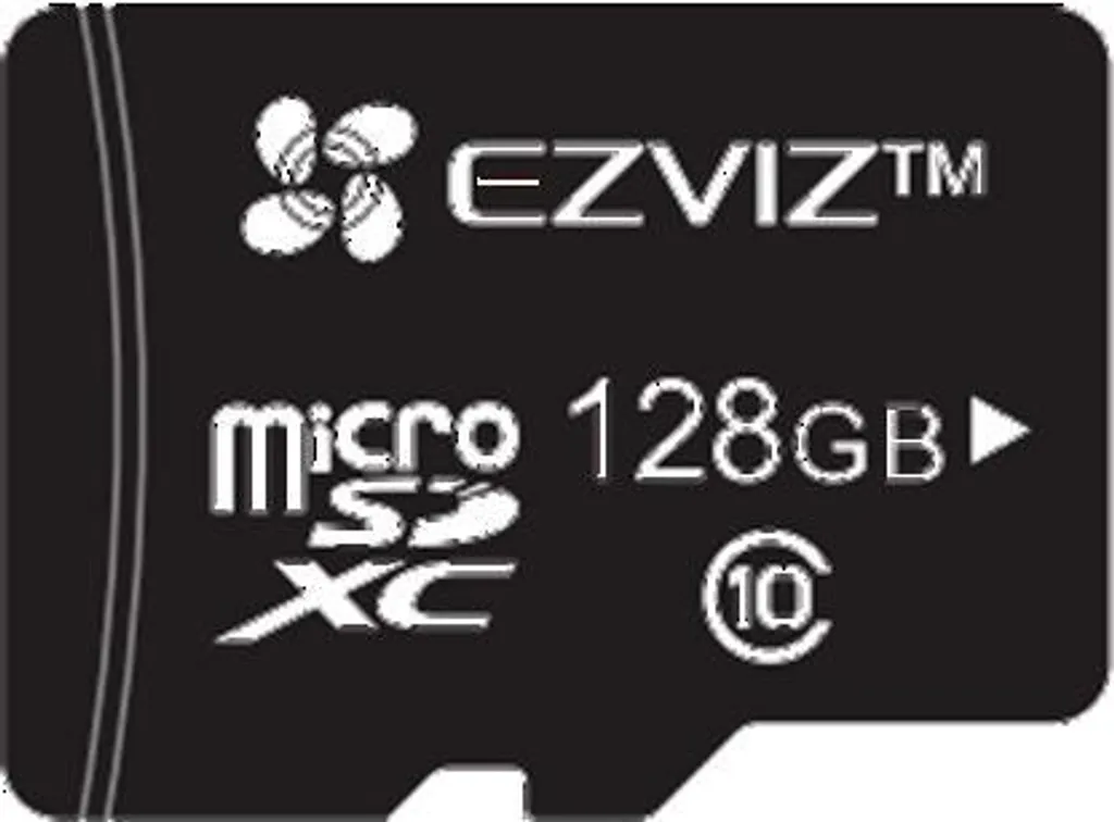 Carte Mémoire MicroSDXC 128 Go Ezviz pour Caméra de Surveillance et Vidéo