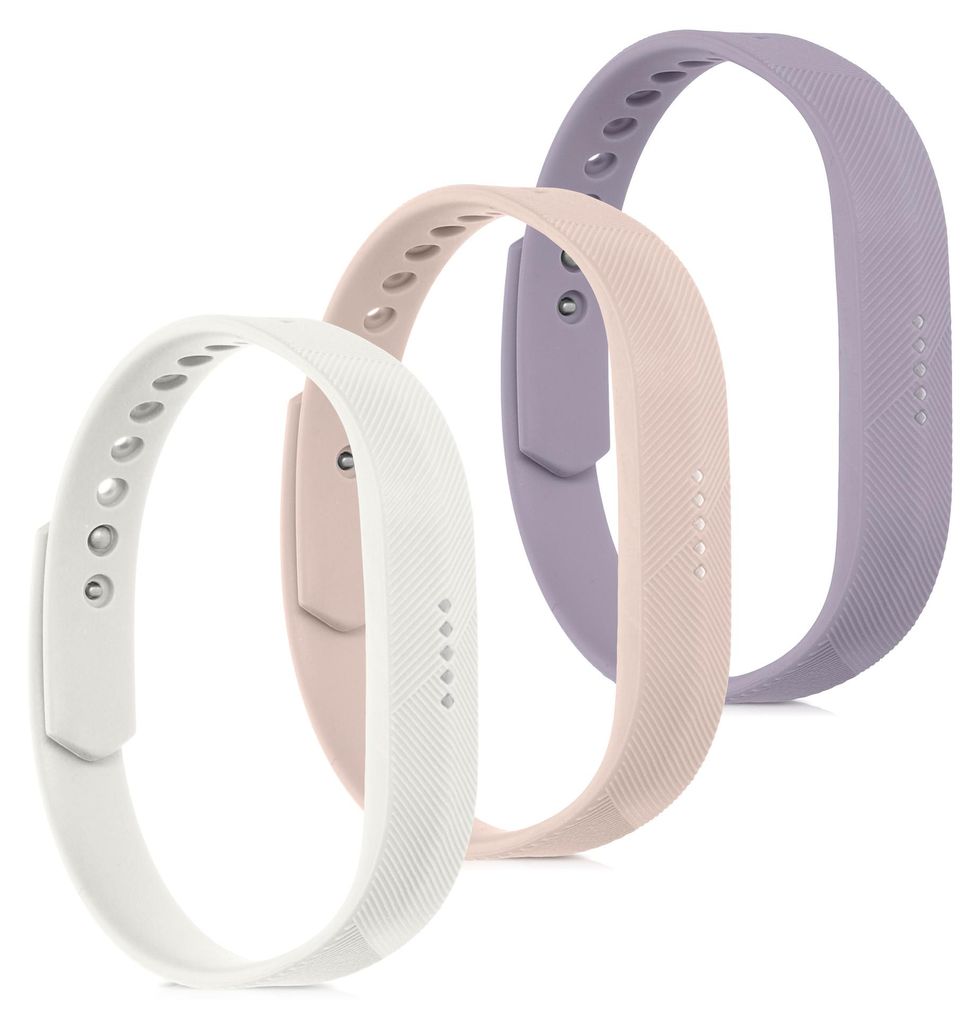 kwmobile 3x Sportarmband kompatibel mit Fitbit Flex 2 - TPU Produktbild 
