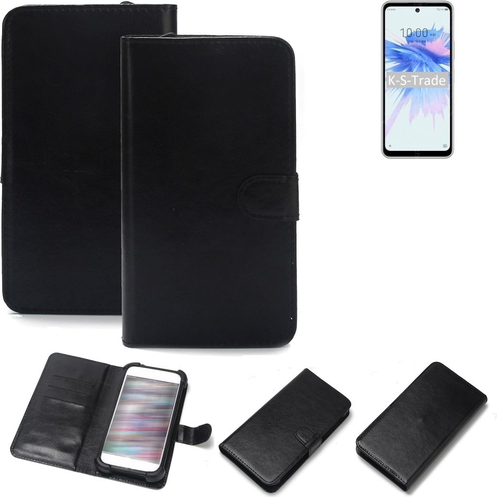 K-S-Trade Handyhülle Schutzhülle kompatibel mit ZTE Libero 5G II Handy Schutz Hülle Handyhülle Bumper schwarz 1x