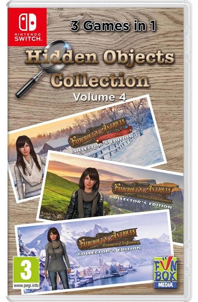 Nintendo Games Switch Hidden Objects Collection-volume 4 PAL PAL