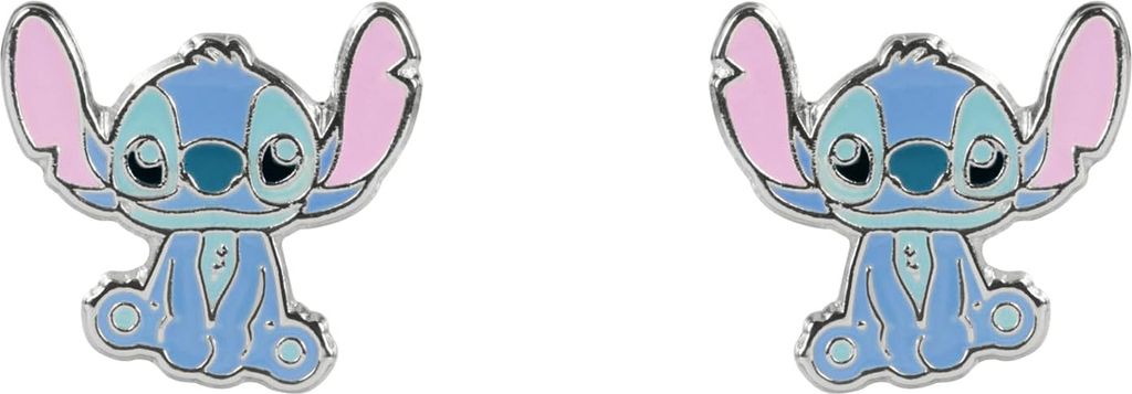 Two Stitch character pins on a white background.