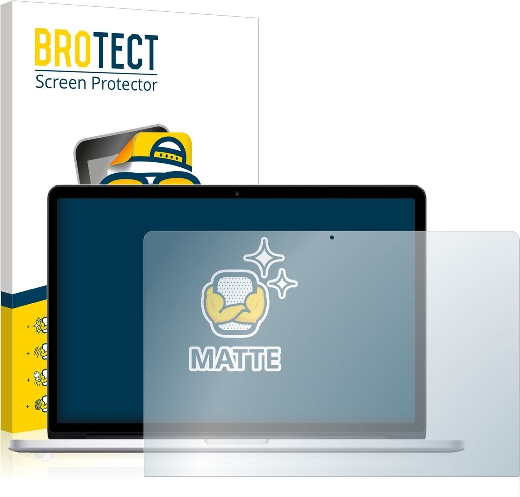 BROTECT Schutzfolie für Apple MacBook Pro 15" 2017 Displayschutz Displayschutzfolie Folie Matt Entspiegelungsfolie